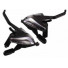 Шифтер/тормозная ручка Shimano Tourney EF65 лев/пр 3x8ск тр.+оплетк черн ESTEF65P8AL