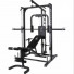 Силовой комплекс со скамьей, машина Смита DFC Homegym (три короба)