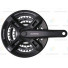 Шатун Shimano Tourney M171-A 175мм защ Кв 48/38/28 серебро EFCM171AE888C3				