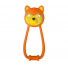 Фонарик задний KLS TEDDY оранжеый силиконовый, 2 LED, режимы: 100% (80ч), мигающий (125ч), батарейки: 2x 2032 (в компл.), влагозащита IPX 4