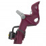 BELLELLI Сидение переднее Freccia B-Fix  LUX PLUM, до 15кг