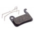 Колодки тормозные на велосипед Baradine ds-17s органические Shimano XTR M975, M966,M965, XTM775, M765, SLX M665, LX M585, Deore M535, Saint M800,  Hone M601, Tektro Dash и Parabox