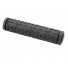 Velo грипсы vlg-385d2, 125мм, kraton/гель, с закрытым концом, чёрно-серые